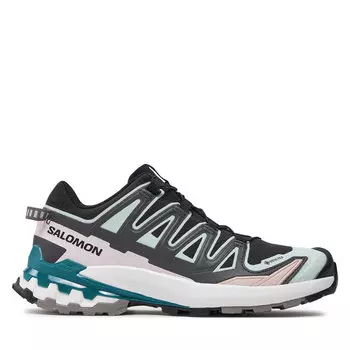 Кроссовки Salomon Xa Pro 3D V9 Gore-Tex L47119100 Black / Bleached Aqua / Harbor Blue, черный