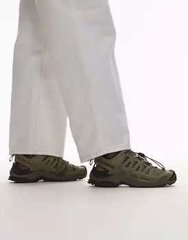 Кроссовки Salomon XA Pro 3D зеленого цвета