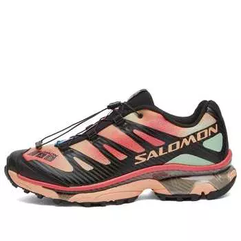 Кроссовки Salomon Xt-4 Og Aurora Borealis, цвет Black, Prairie Sunset & Sugar Coral
