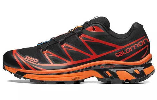 Кроссовки SALOMON XT-6 'Black Vibrant Orange'