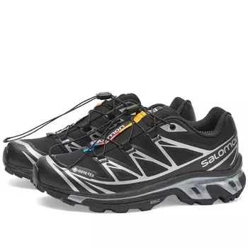 Кроссовки Salomon Xt-6 Gtx, цвет Black & Ftw Silver