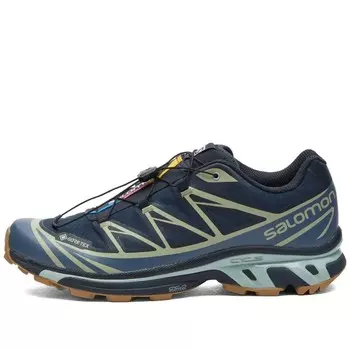 Кроссовки Salomon Xt-6 Gtx, синий/зеленый/коричневый