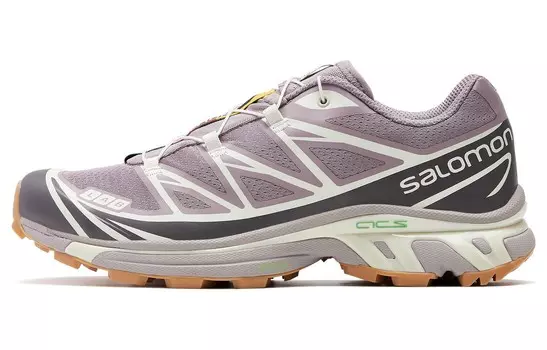 Кроссовки SALOMON XT-6 'Quail Plum Kitten дубль