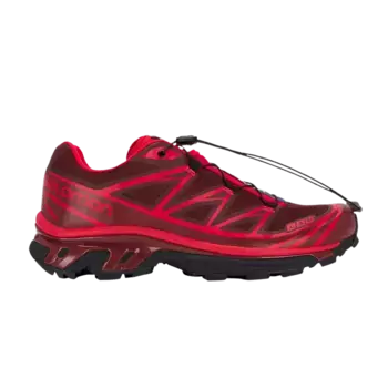 Кроссовки Salomon XT-6 Rum Raisin Fired Brick, красный