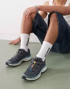 Кроссовки Salomon XT-6 синего цвета