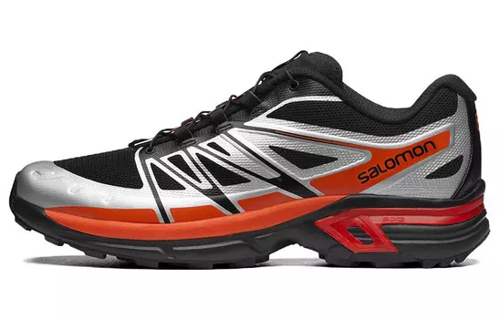 Кроссовки SALOMON XT-Wings 2 Black Silver Vibrant Orange