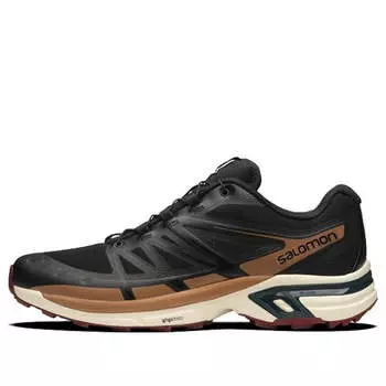 Кроссовки Salomon XT-Wings 2 Trail Professional 'Black Brown', черный