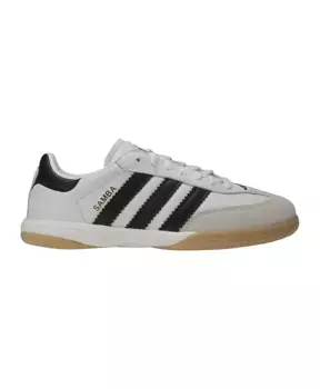 Кроссовки Samba черные Adidas Originals, белый