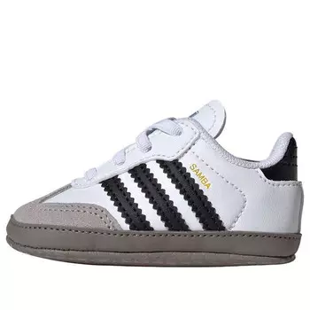 Кроссовки samba 'cloud white core black' Adidas, белый