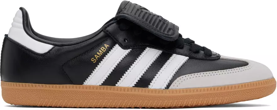 Кроссовки Samba LT черного и серого цвета Adidas Originals, Core black/Cloud white/Gold metallic