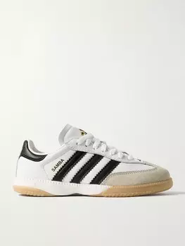 Кроссовки Samba MN с замшевой отделкой Adidas Originals, белый