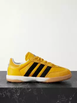 Кроссовки Samba MN с замшевой отделкой Adidas Originals, желтый