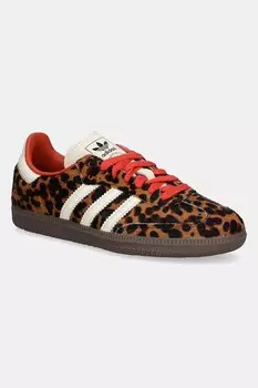 Кроссовки Samba OG Adidas Originals, коричневый