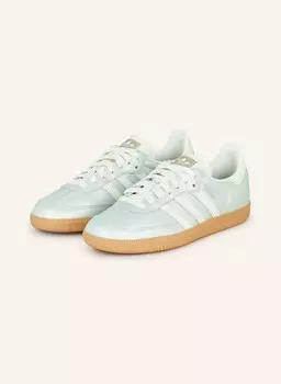 Кроссовки самба ог Adidas Originals, зеленый
