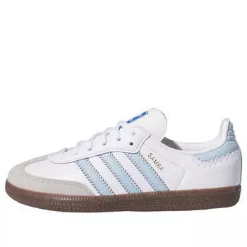 Кроссовки samba og 'cloud white sky blue' Adidas, белый