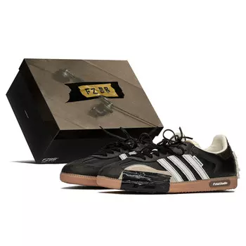 Кроссовки SAMBA OG Lifestyle Унисекс С Низким берцем Черного/Белого цвета Adidas Originals