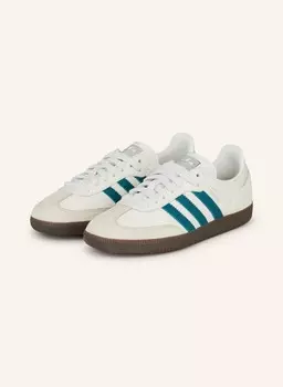 Кроссовки самба ог ш Adidas Originals, бежевый