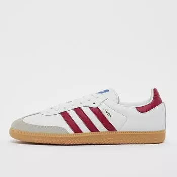 Кроссовки Samba OG Sneaker adidas Originals, цвет ftwr white/collegiate green/gum