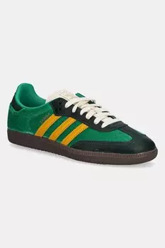 Кроссовки Samba OG W Adidas Originals, зеленый