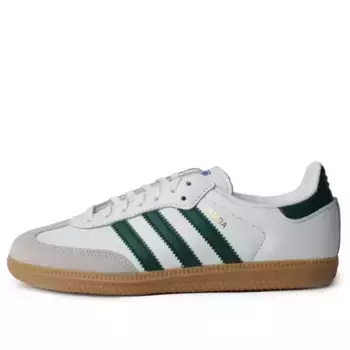 Кроссовки samba og 'white collegiate green gum' Adidas, белый