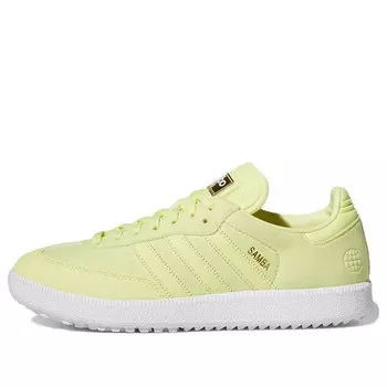 Кроссовки samba spikeless golf se 'pulse yellow' Adidas, желтый