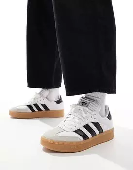 Кроссовки Samba XLG белого цвета adidas Originals