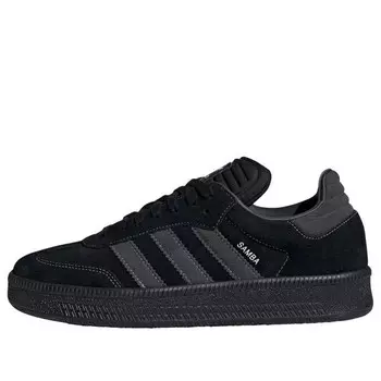 Кроссовки samba xlg 'black carbon' Adidas, черный