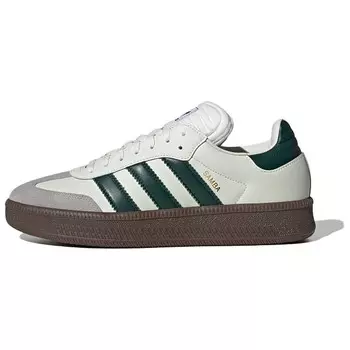 Кроссовки Samba XLG Lifestyle унисекс с низким верхом белого/зеленого цвета Adidas Originals