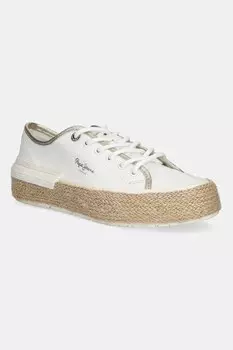 Кроссовки SAMOI MIX Pepe Jeans, белый