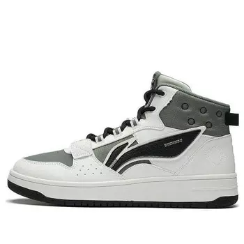 Кроссовки san yuan высокие 3м Li-Ning, белый