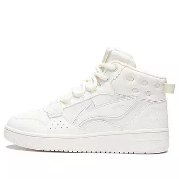 Кроссовки san yuan высокие 3м Li-Ning, белый