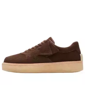 Кроссовки sandford 'dark brown' Clarks, коричневый