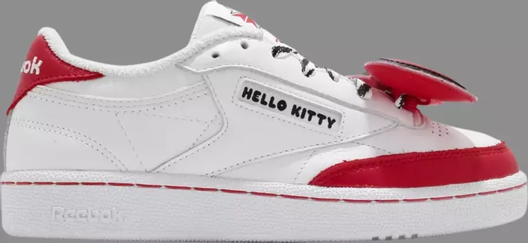 Кроссовки sanrio x club c 85 'hello kitty' Reebok, белый