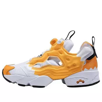 Кроссовки sanrio x instapump fury 'gudetama' Reebok, золотой