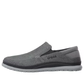 Кроссовки santa cruz playa slip-on shoes 'dark grey' Crocs, серый