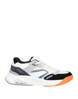 Кроссовки Santoni, молочный