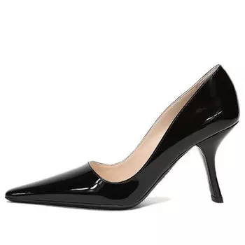 Кроссовки satin pumps 'black' Prada, черный