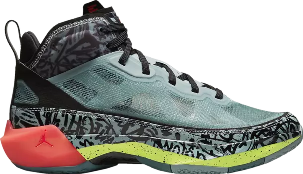 Кроссовки Satou Sabally x Wmns Air Jordan 37 PF Graffiti, синий