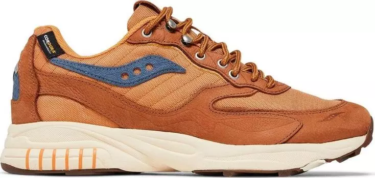 Кроссовки Saucony 3D Grid Hurricane Endless Knot, коричневый (Размер 44 RU)