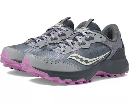 Кроссовки Saucony Aura TR, цвет Fossil/Grape