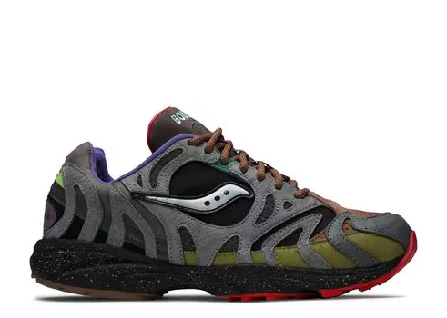 Кроссовки Saucony Bodega X Grid Azura 2000 'Ever Ready', серый