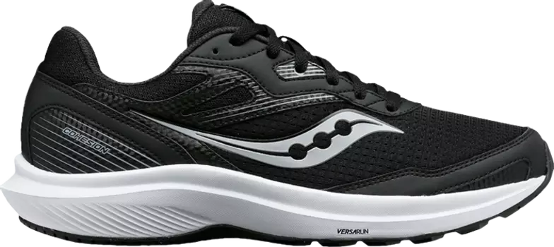 Кроссовки Saucony Cohesion 16 Black White, черный