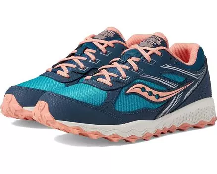 Кроссовки Saucony Cohesion TR14 LTT, цвет Navy/Teal/Coral