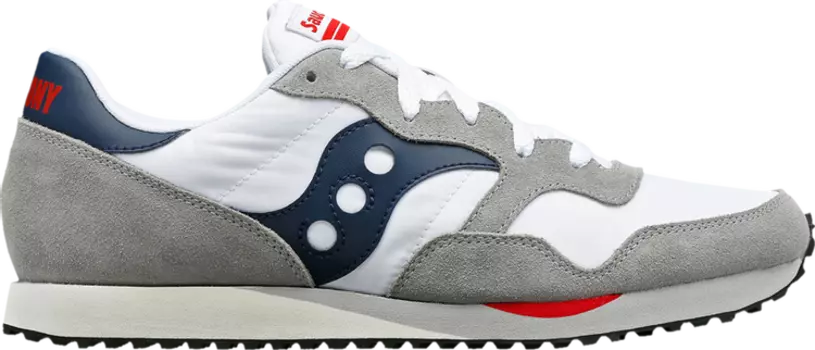 Кроссовки Saucony DXN Trainer White Grey Navy, белый