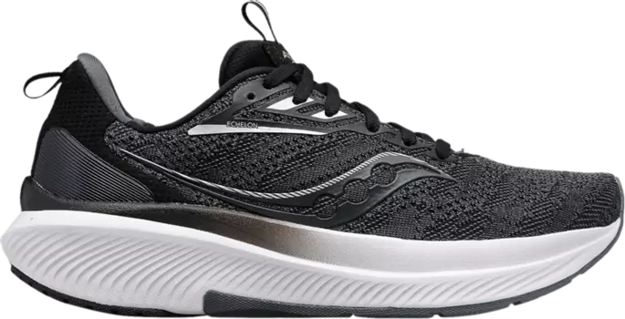 Кроссовки Saucony Echelon 9 Black White, черный