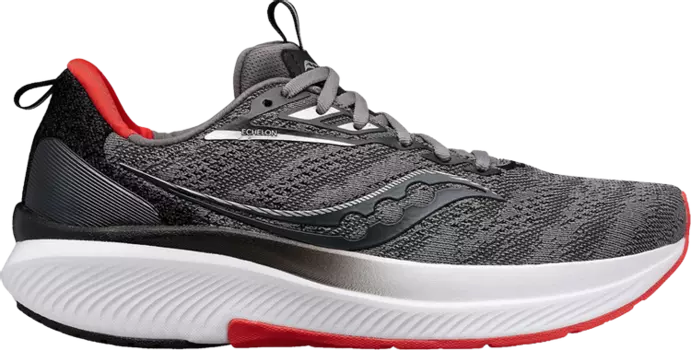 Кроссовки Saucony Echelon 9 Charcoal Red Sky, серый