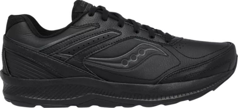 Кроссовки Saucony Echelon Walker 3 Wide Triple Black, черный