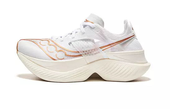 Кроссовки saucony Endorphin Elite White Gold Women's, белый
