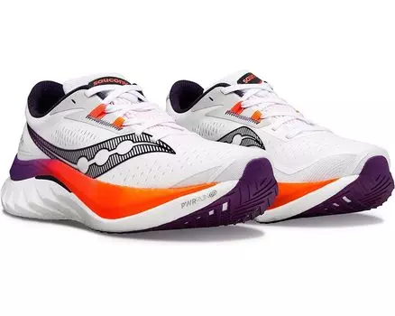 Кроссовки Saucony Endorphin Speed 4, цвет White/Viziorange