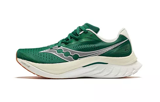 Кроссовки saucony Endorphin Speed 4 'Verdant White', зеленый